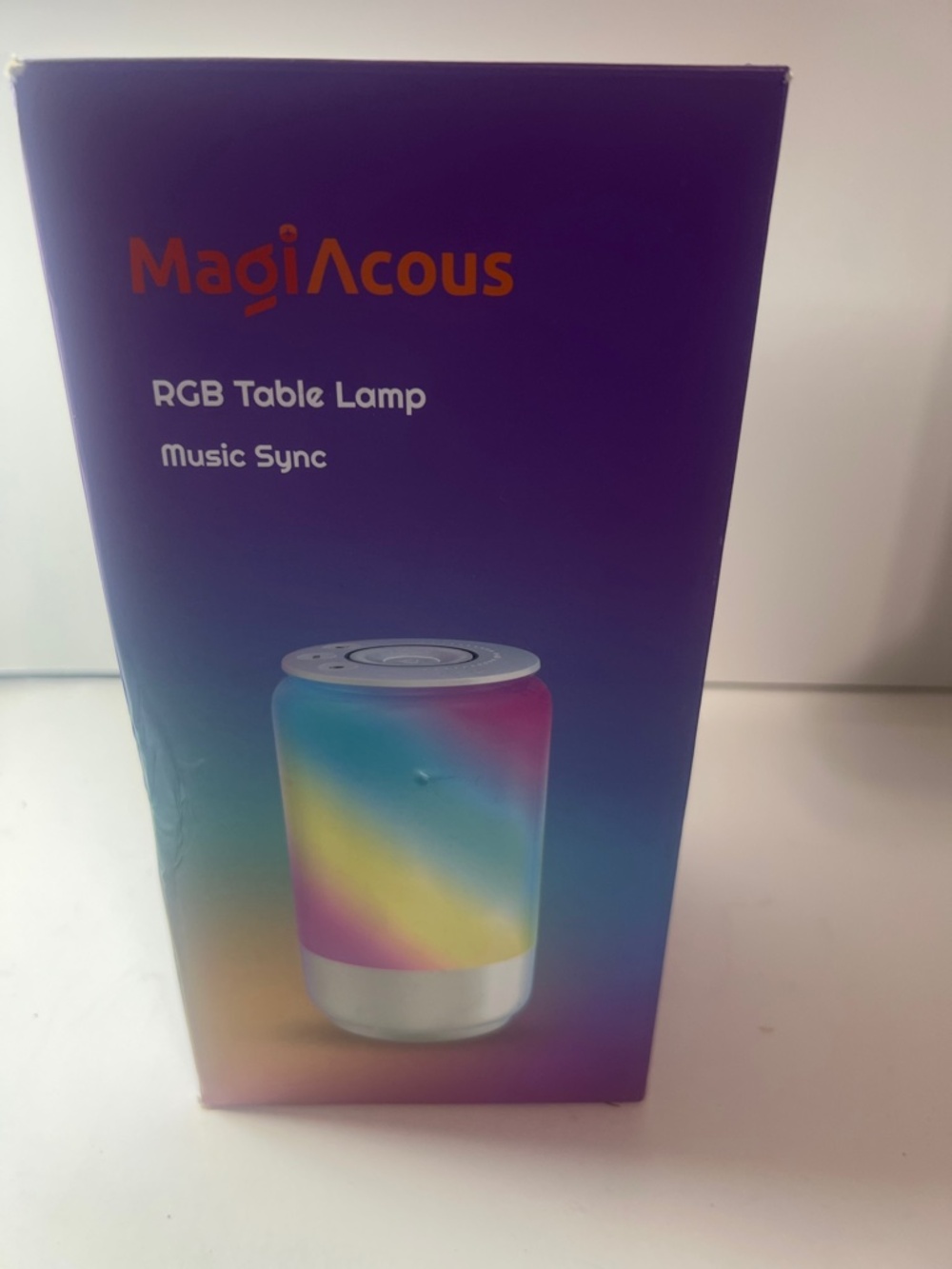 RGB Table Music Sync Lamp Magic Acous. It has different color settings - Picture 15 of 15